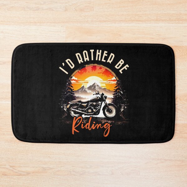 Item preview, I’d rather be riding, funny motorcycle rider, biker dad,biker mom designed and sold by mwebba2005.