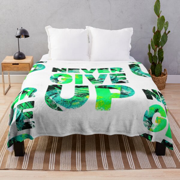 Item preview, never give up, t-shirt designed and sold by Anastasiia Lang.