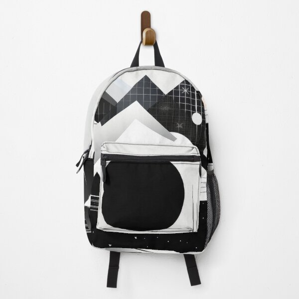 Item preview, Explore "Simplistic & Minimalistic Snowy Winter Alps" with Bauhaus Flair designed and sold by ArtificialGenes.