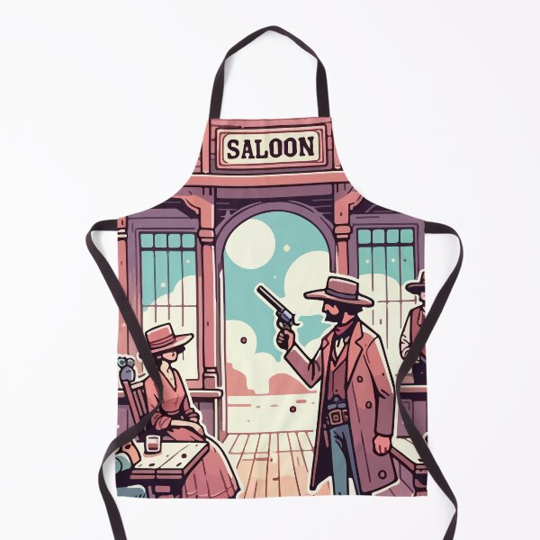 Item preview, Wild West Duel at Moonlit Saloon designed and sold by OniumEth.
