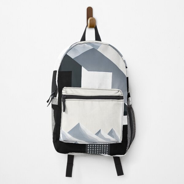 Artikelvorschau, Entdecken Sie "Simplistic & Minimalistic Snowy Winter Alps" mit Bauhaus-Flair entworfen und verkauft von ArtificialGenes.