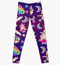 1997 Neon Rainbow Baphomet Leggings