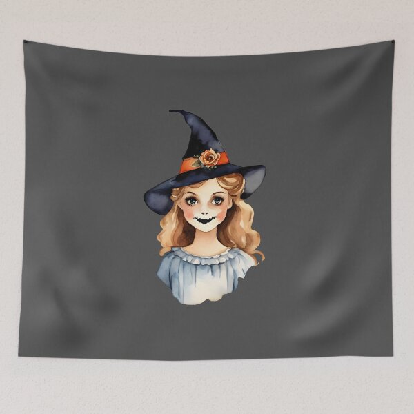 Item preview, The Blue Eyed Halloween Lady designed and sold by BloomCatB.