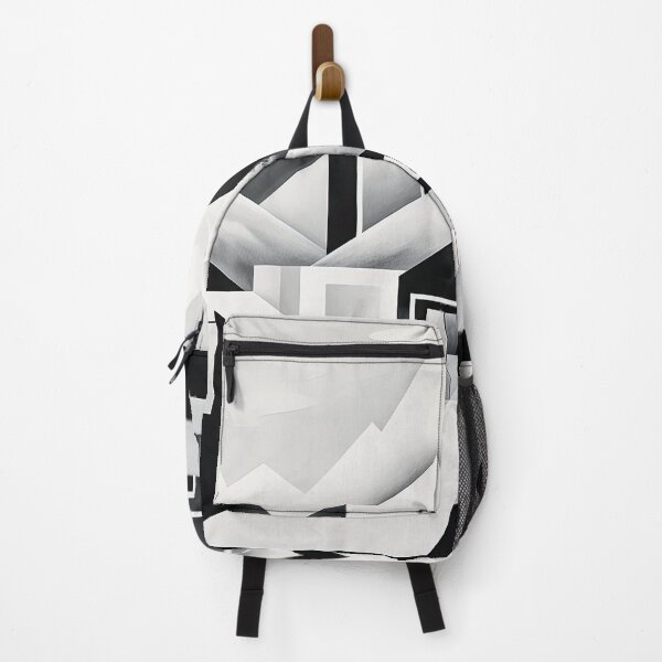 Item preview, Explore "Simplistic & Minimalistic Snowy Winter Alps" with Bauhaus Flair designed and sold by ArtificialGenes.