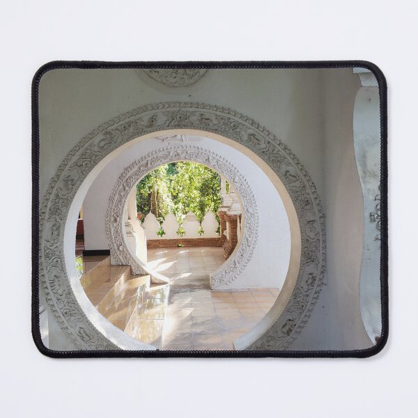 Item preview, Wat entrance in Thailand designed and sold by DriftwoodOilArt.