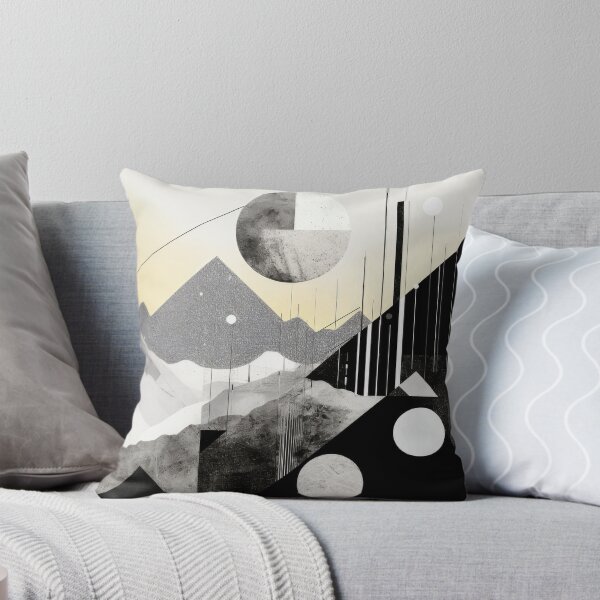 Artikelvorschau, Entdecken Sie "Simplistic & Minimalistic Snowy Winter Alps" mit Bauhaus-Flair entworfen und verkauft von ArtificialGenes.