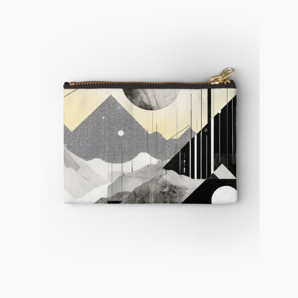 Item preview, Explore "Simplistic & Minimalistic Snowy Winter Alps" with Bauhaus Flair designed and sold by ArtificialGenes.