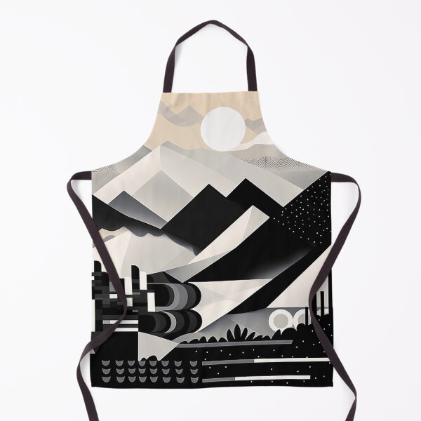 Artikelvorschau, Entdecken Sie "Simplistic & Minimalistic Snowy Winter Alps" mit Bauhaus-Flair entworfen und verkauft von ArtificialGenes.