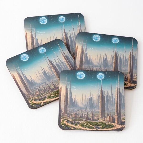 Item preview, Futuristic city designed and sold by TokenizeWorld.