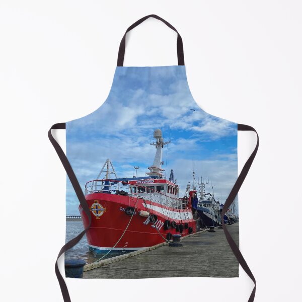 Artikelvorschau, Fischerboote sicher im Hafen entworfen und verkauft von Violaman.