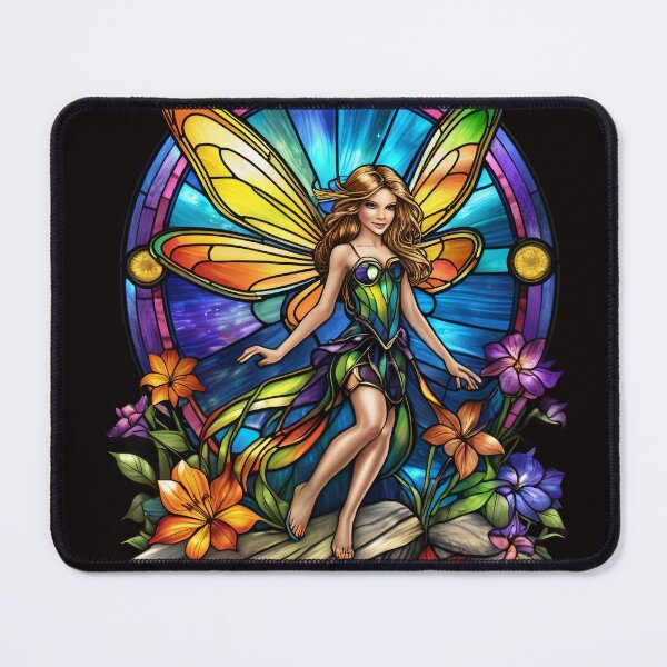 Item preview, Enchanting Fantasy: Stained Glass-Inspired T-Shirt Collection designed and sold by Xerophayze.
