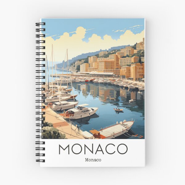 Item preview, A Vintage Travel Illustration of Monaco  designed and sold by GoodOldVintage.