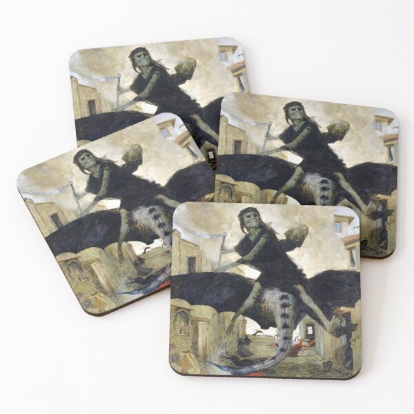 Item preview, The Plague - Arnold Bocklin 1898 designed and sold by forgottenbeauty.