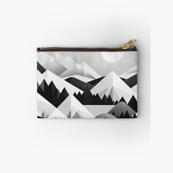 Artikelvorschau, Entdecken Sie "Simplistic & Minimalistic Snowy Winter Alps" mit Bauhaus-Flair entworfen und verkauft von ArtificialGenes.