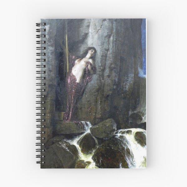 Item preview, Ocean Breakers - The Sound - Arnold Bocklin designed and sold by forgottenbeauty.