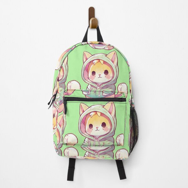 Item preview, Manga cat in hoodie designed and sold by Swissdesigns.