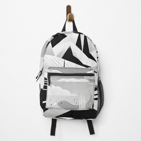 Artikelvorschau, Entdecken Sie "Simplistic & Minimalistic Snowy Winter Alps" mit Bauhaus-Flair entworfen und verkauft von ArtificialGenes.