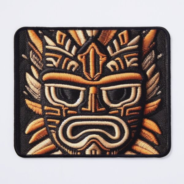 Item preview, Tiki with Gold Feathers designed and sold by Cosmic-Carps.