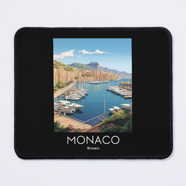 Item preview, A Vintage Travel Illustration of Monaco  designed and sold by GoodOldVintage.