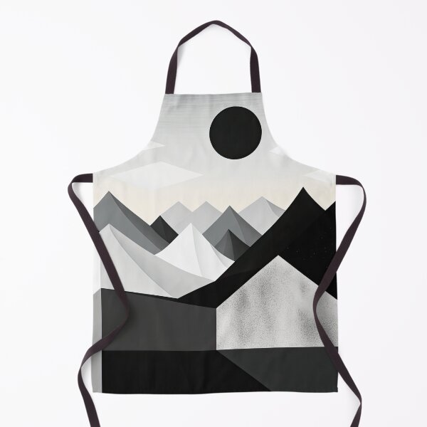 Artikelvorschau, Entdecken Sie "Simplistic & Minimalistic Snowy Winter Alps" mit Bauhaus-Flair entworfen und verkauft von ArtificialGenes.