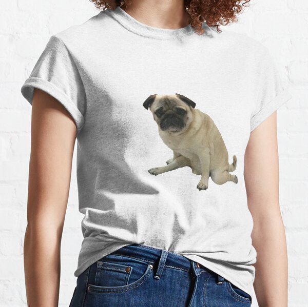 Pug Puppy Splits Classic T-Shirt