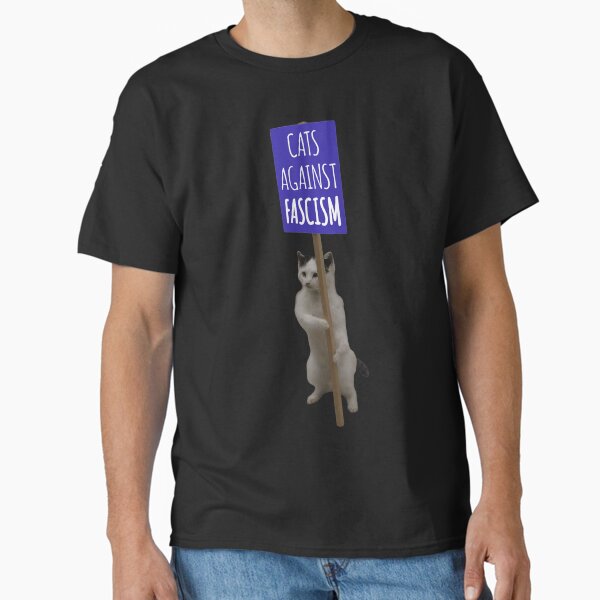 Artikel-Vorschau von Katzen gegen Faschismus Democat Meme, designt und verkauft von fomodesigns.