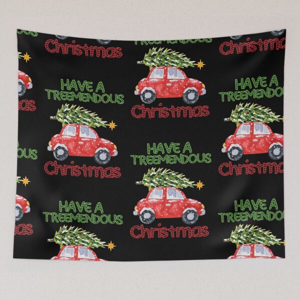 Item preview, Have A Tree-mendous Christmas, Feeling Treemendous designed and sold by SportyDogShop.