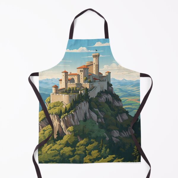 Item preview, A Vintage Travel Illustration San Marino designed and sold by GoodOldVintage.