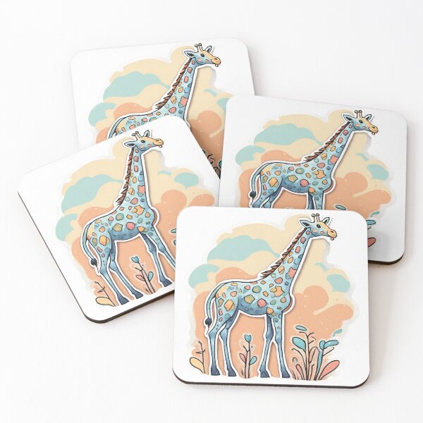Item preview, Scottie Young Cartoon Giraff designed and sold by AzottoShop.
