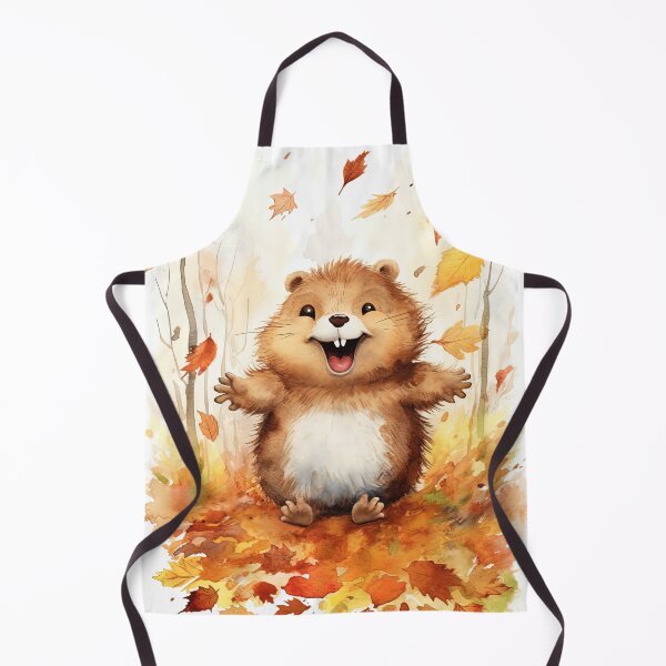 Item preview, Whimsical Autumn: Nature's Playtime - Beaver designed and sold by KieraJewel.