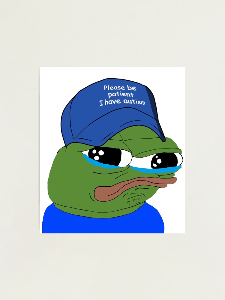 Pepe Autism Hat
