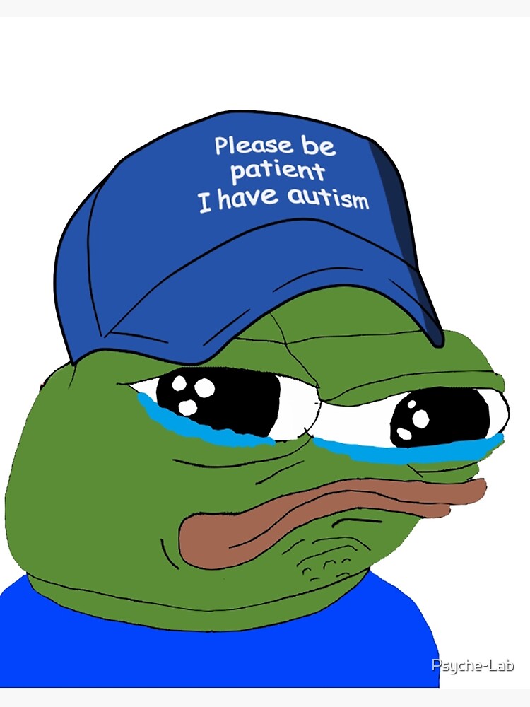 Pepe Autism Hat