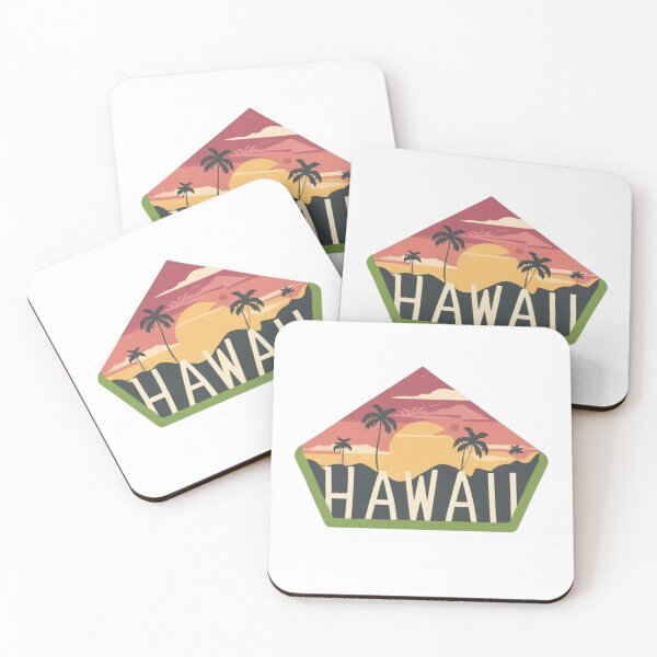 Item preview, Hawai, sunset from the mountains | Drawing style designed and sold by CircinusStore.