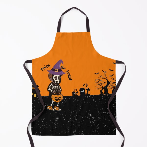 Item preview, Trick or treat halloween scene designed and sold by Created by Aia.
