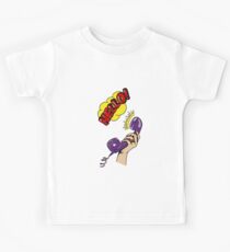 Pop art T-shirt, Vintage retro Telephone Shirt Kids Tee