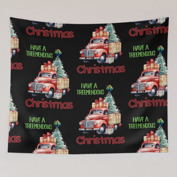 Item preview, Have A Tree-mendous Christmas, Feeling Treemendous designed and sold by SportyDogShop.
