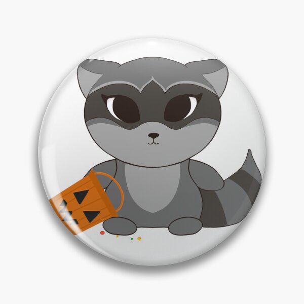 Artikelvorschau, Waschbär isst Süßigkeiten entworfen und verkauft von DaintyDoodless.