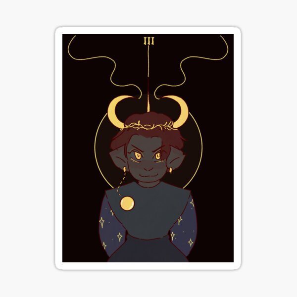 Item preview, Three of Wands: Aurora P. Slub designed and sold by teahawke.