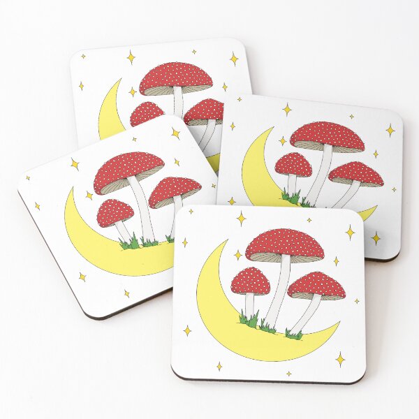 Item preview, Mushrooms on the Moon designed and sold by emm416.