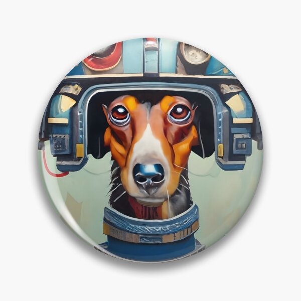Item preview, Space Dachs designed and sold by DachshundsOnRB.