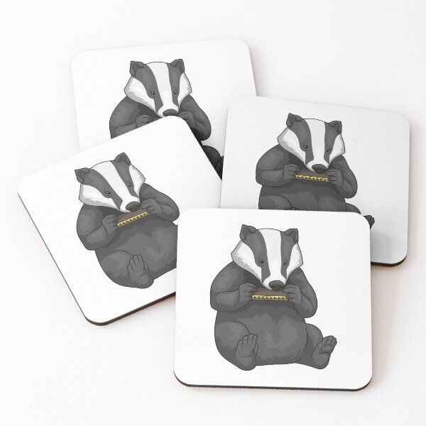 Item preview, Badger Musician Harmonica Music designed and sold by Snabdesign84.