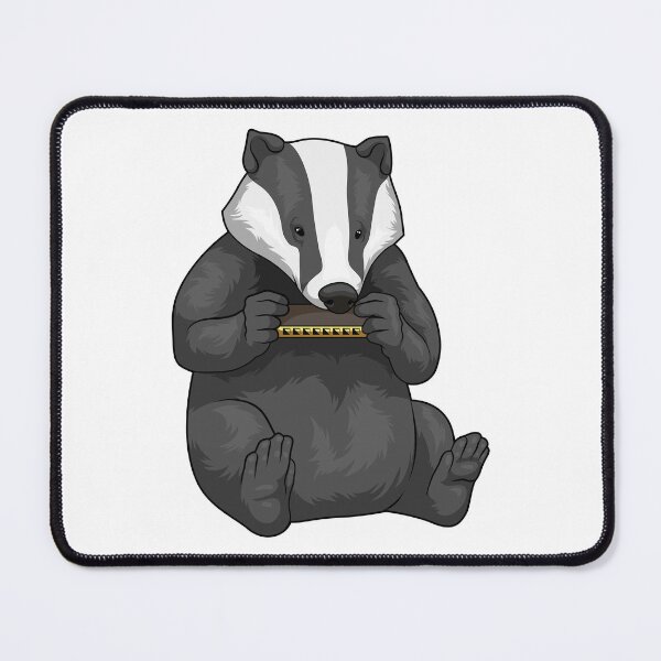 Item preview, Badger Musician Harmonica Music designed and sold by Snabdesign84.