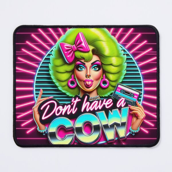 Item preview, 80s slang: Don't have a cow designed and sold by 80s teeshirts.
