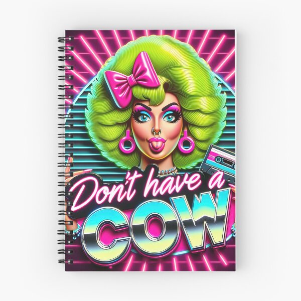 Item preview, 80s slang: Don't have a cow designed and sold by 80s teeshirts.
