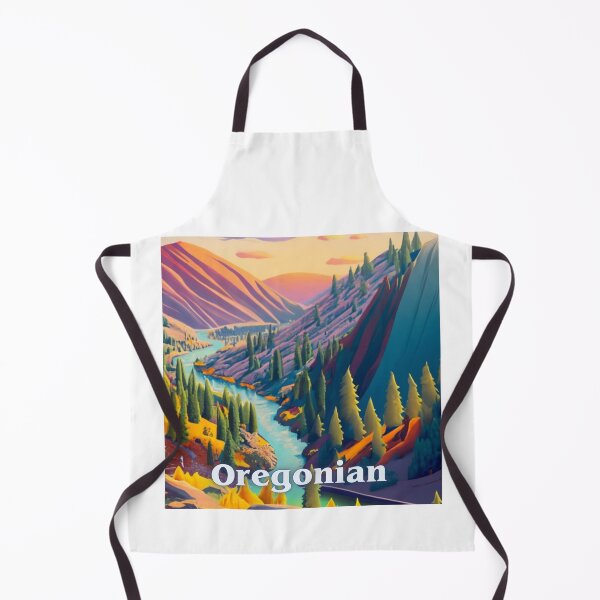 Item preview, Oregonian Oregon Mountain, Valley, River, And Trees designed and sold by OregonsOwn.