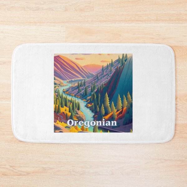 Item preview, Oregonian Oregon Mountain, Valley, River, And Trees designed and sold by OregonsOwn.