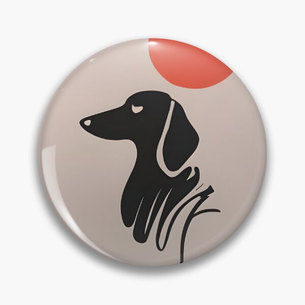 Item preview, Dachs in Japan designed and sold by DachshundsOnRB.