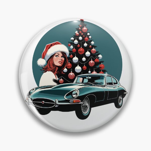 Item preview, Santa girl Christmas tree E-type collector car designed and sold by Martymcflay.