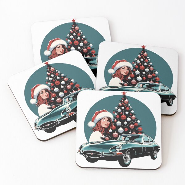 Item preview, Santa girl Christmas tree E-type collector car designed and sold by Martymcflay.