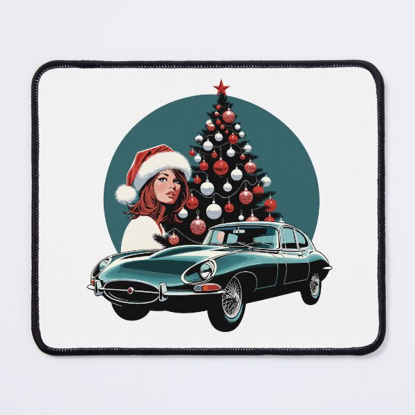 Item preview, Santa girl Christmas tree E-type collector car designed and sold by Martymcflay.